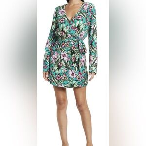 Walter Baker Jubilee Kimono Green Dress
size L